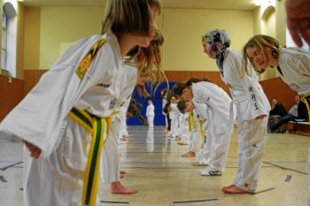 Taekwondo Training beim BSV Witten